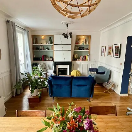 Appartement Cocon Familiale Entre Montmartre & Canal