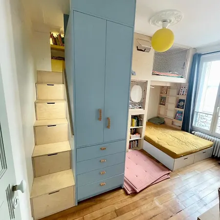 Appartement Cocon Familiale Entre Montmartre & Canal